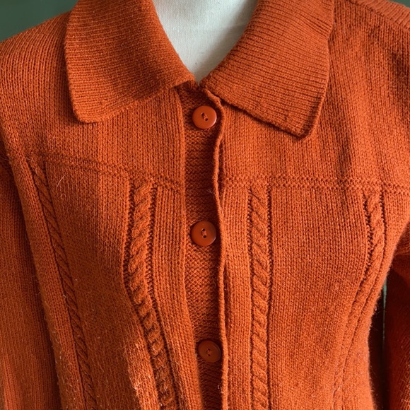 Women’s button front sweater, Size L - Picture 2 of 6